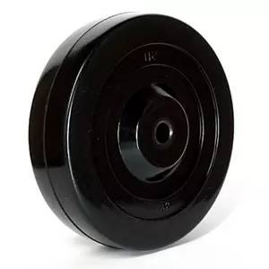 5" x 1-1/4"內硬外軟實心橡膠輪  
