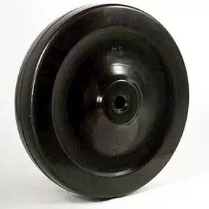 5" x 7/8"內硬外軟實心橡膠輪  