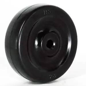 2-1/2" x 13/16"內硬外軟實心橡膠輪
