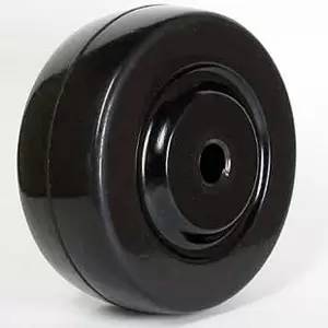 4" x 1-1/2"內硬外軟實心橡膠輪 