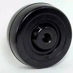 3" x 1-1/4"全硬實心橡膠輪